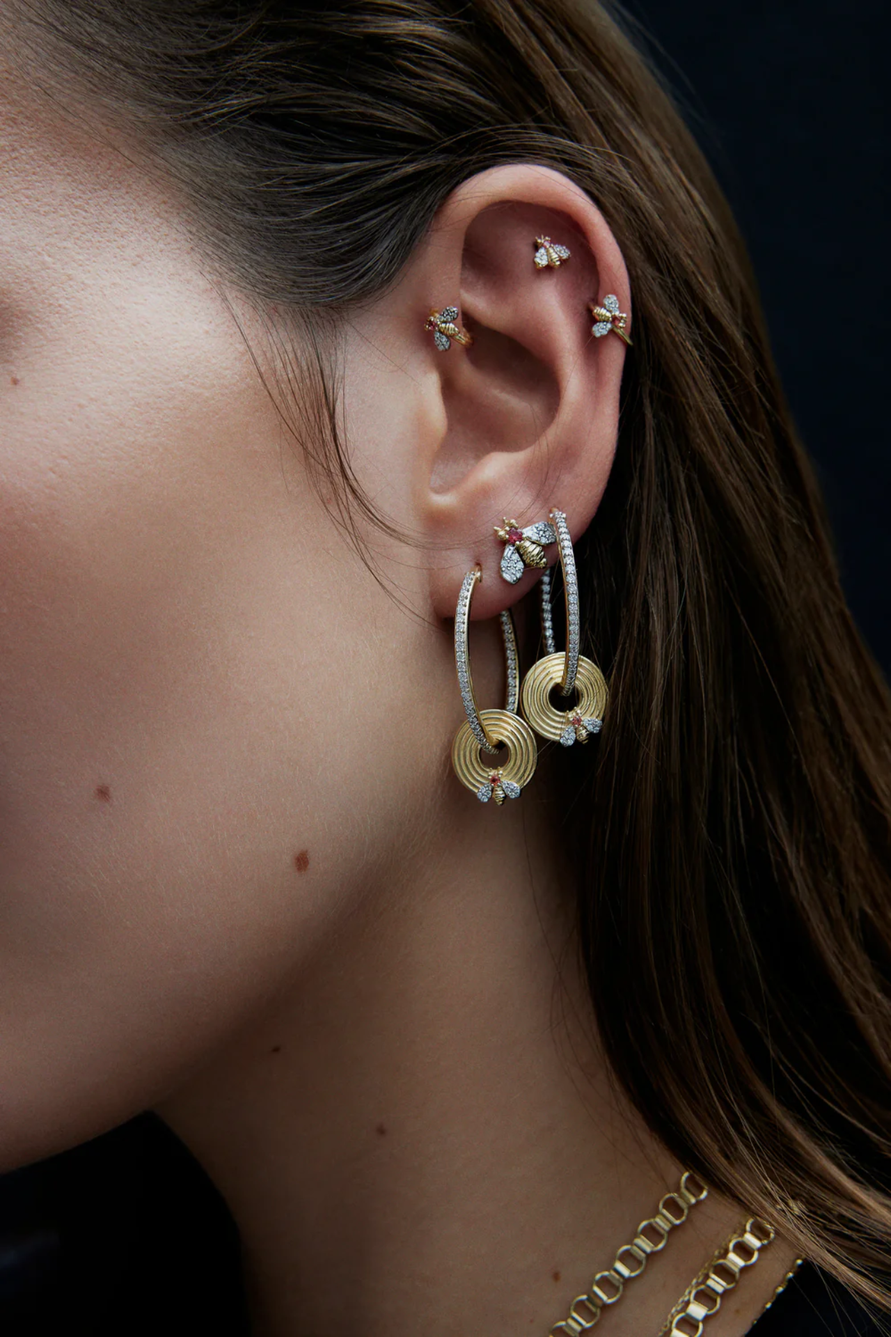 Firefly Mini Küpe resmi