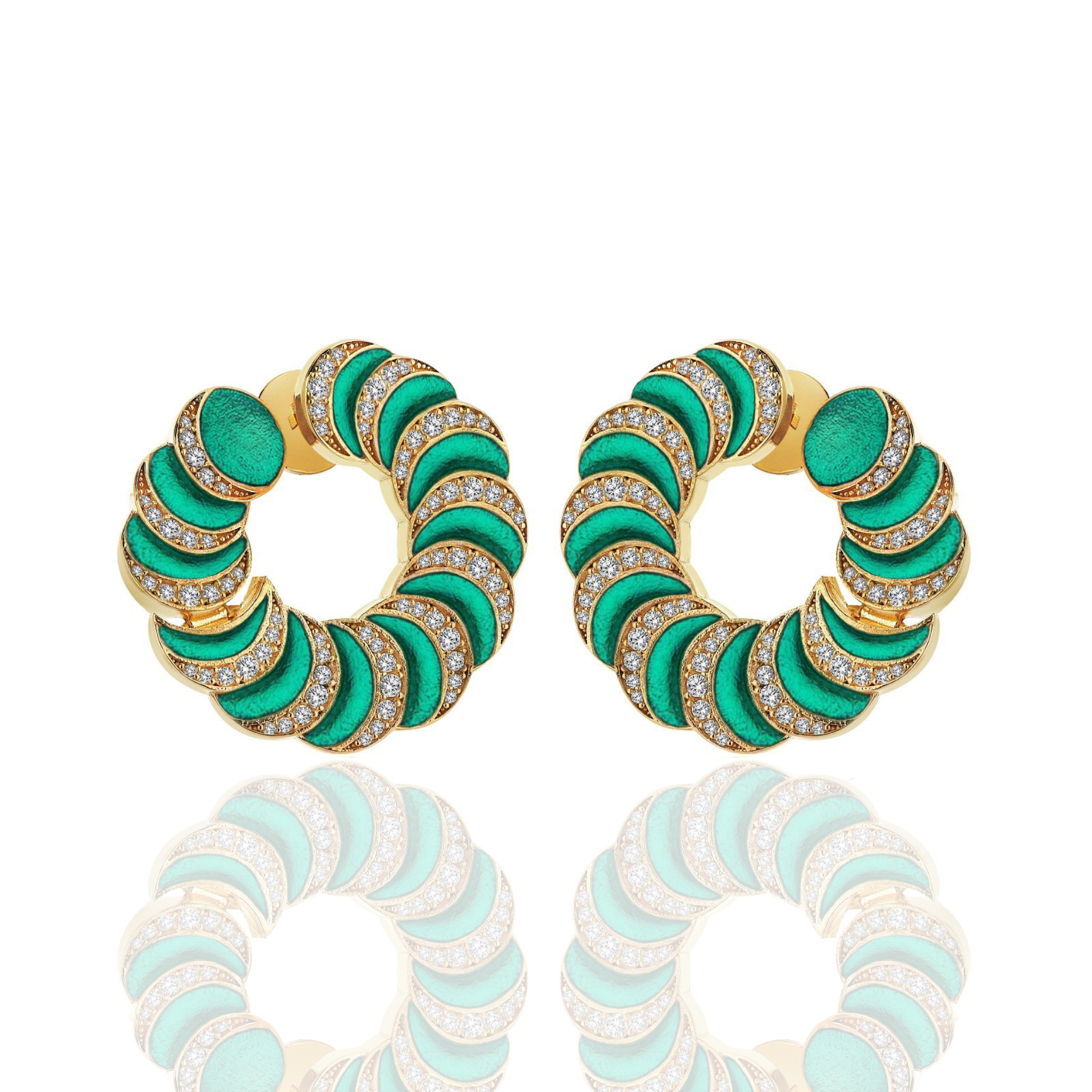 Mihrimah Gümüş Küpe resmi