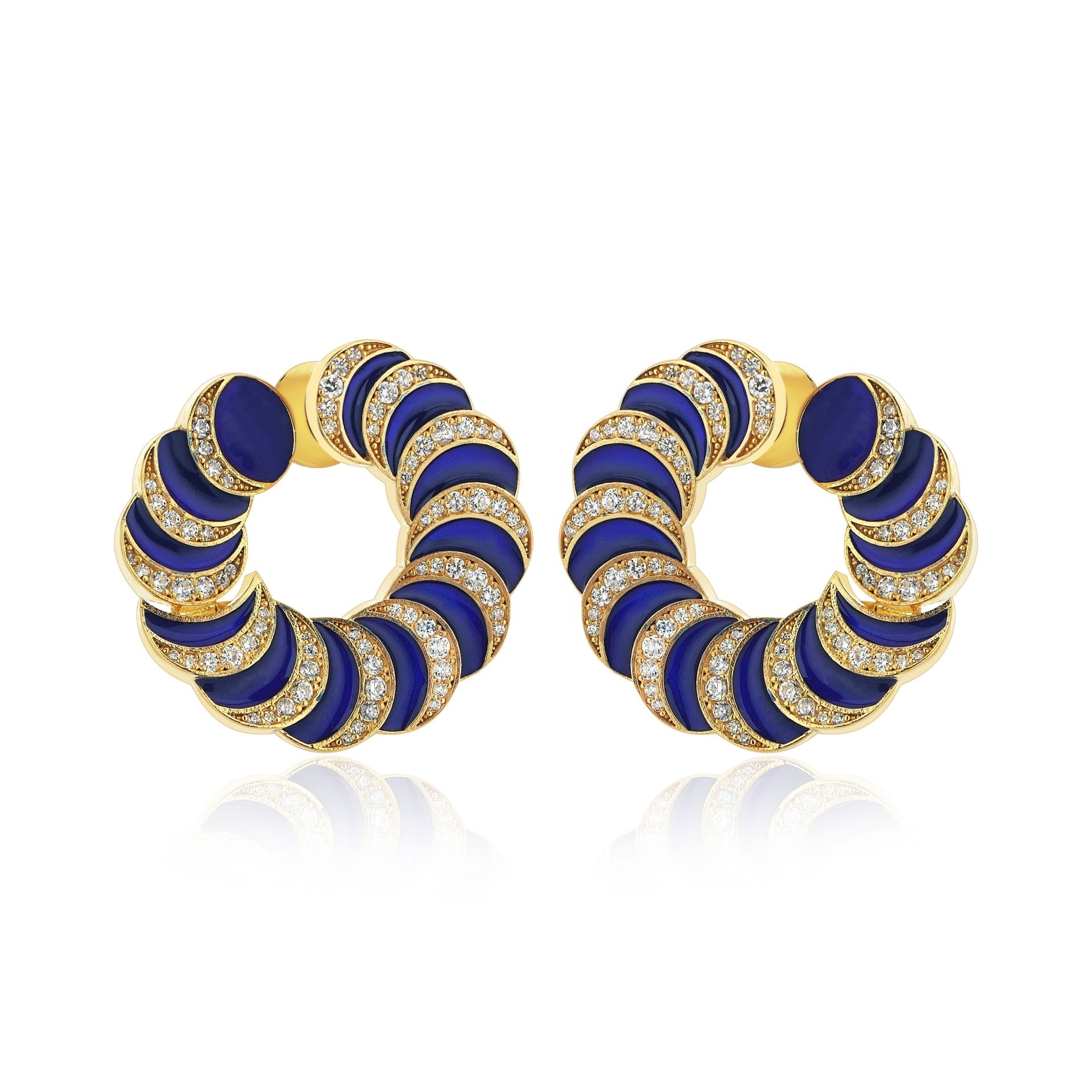 Mihrimah Gümüş Küpe resmi