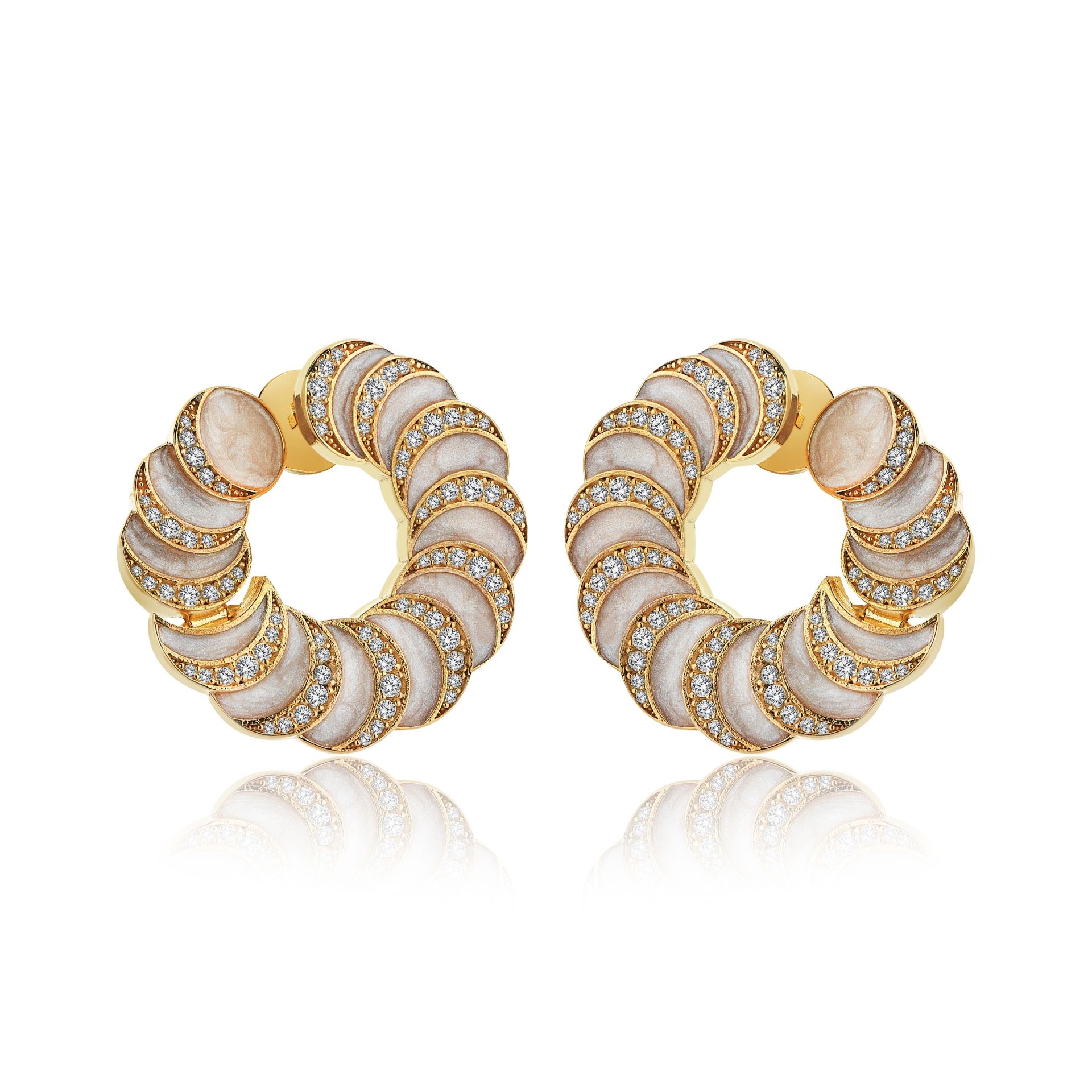 Mihrimah Gümüş Küpe resmi