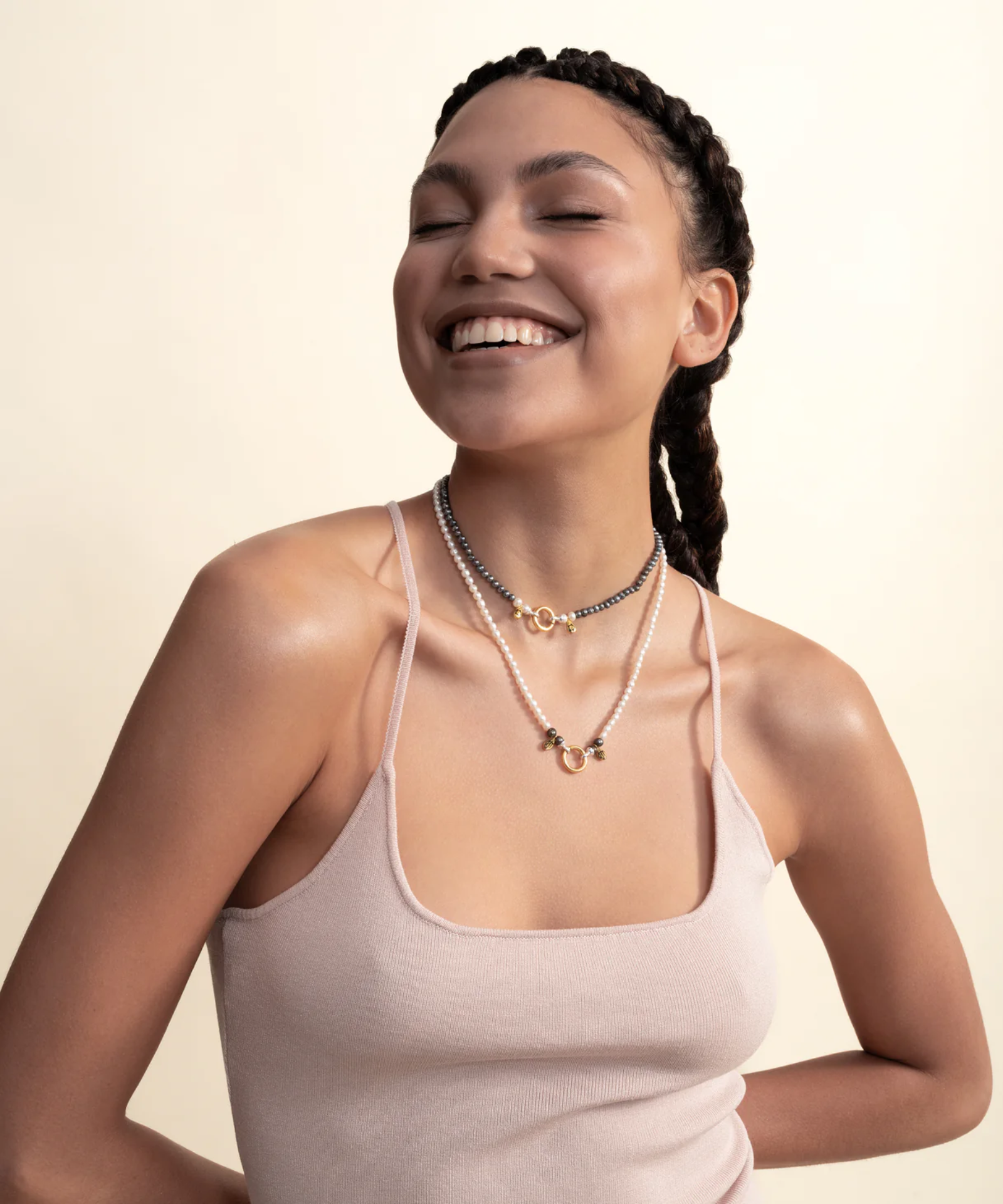 Sümer Siyah İnci Kolye resmi