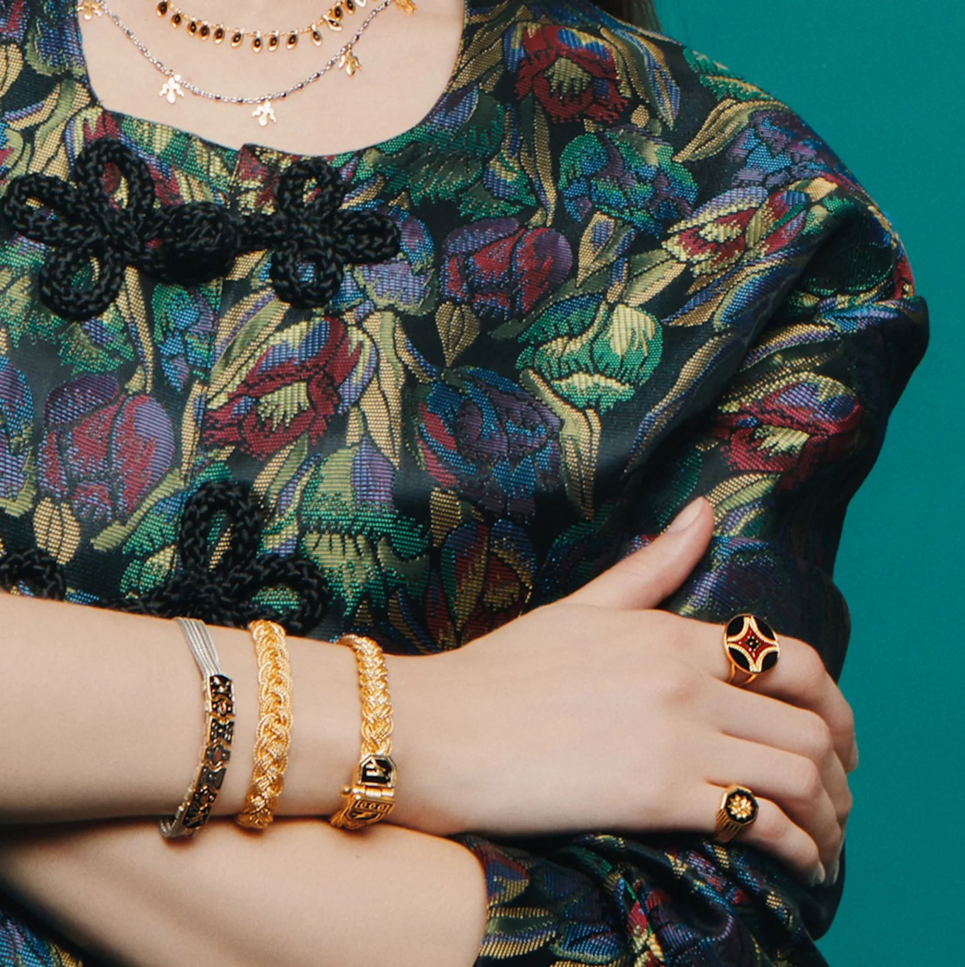 Turna İnce Örgü Bilezik resmi