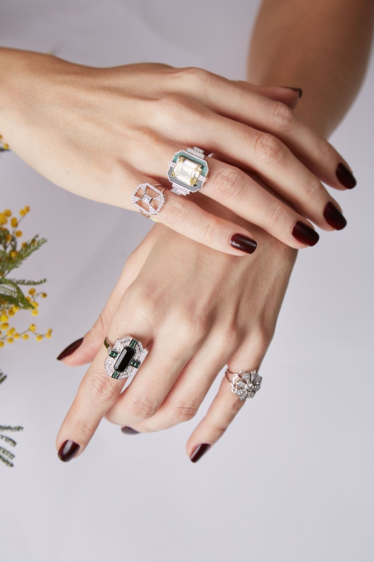 Paris Flower Yüzük resmi