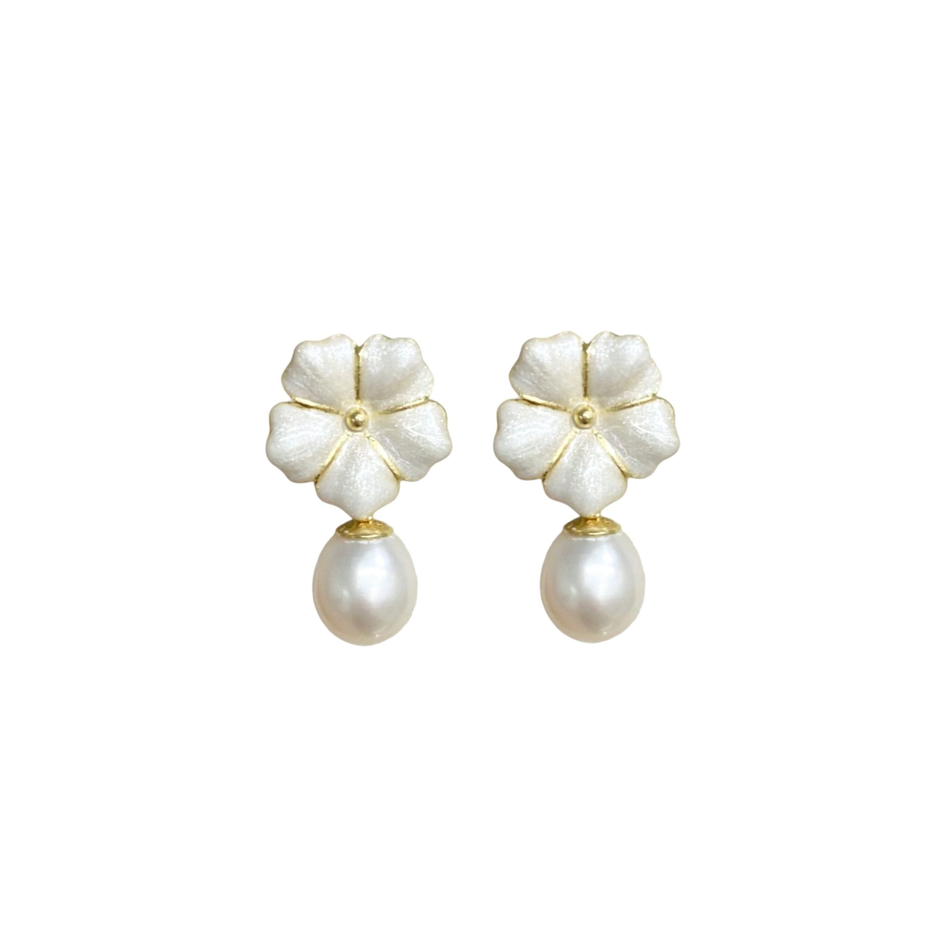 Bavella Mini İnci Küpe resmi