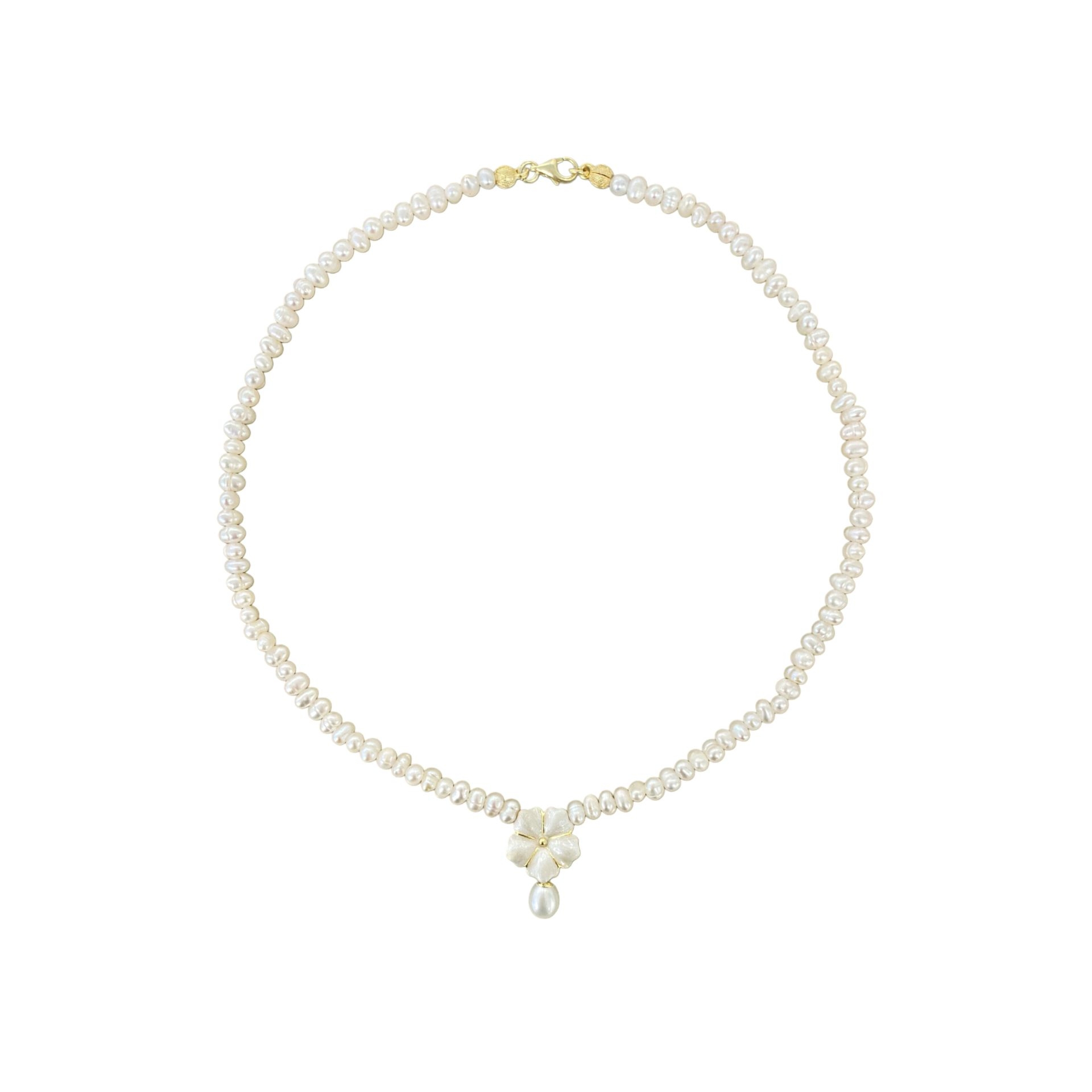 Bavella İnci Choker resmi