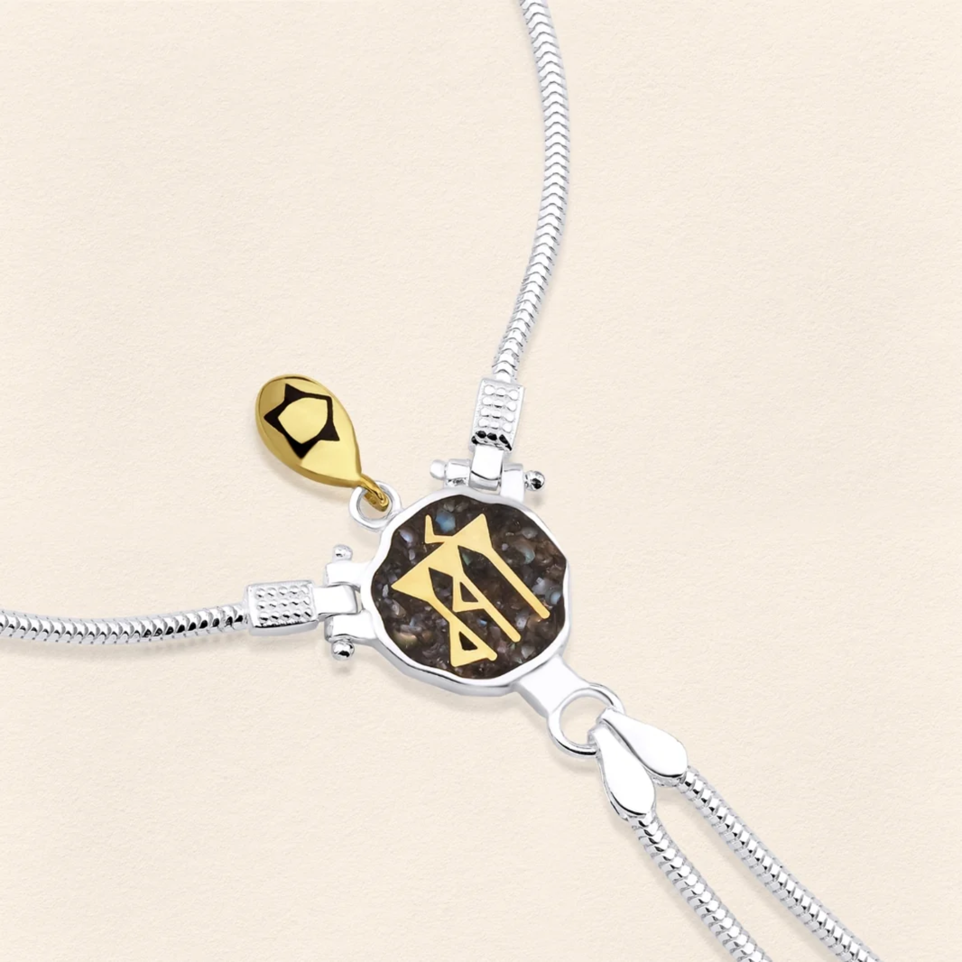 Sümer Siyah İnci Şahmeran resmi