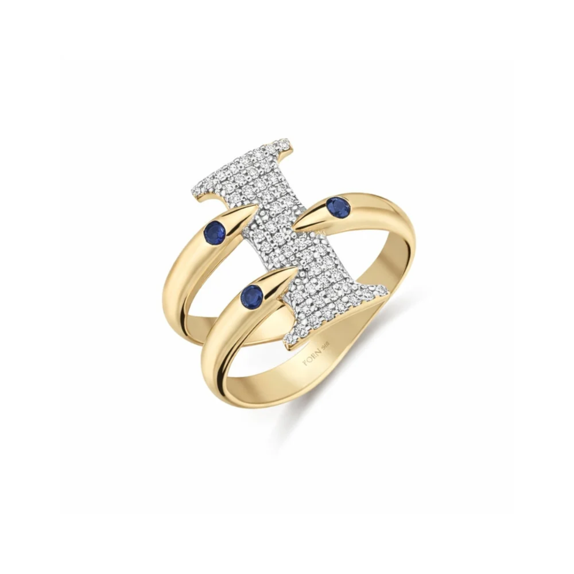 Presa Initial I Harf Yüzük resmi