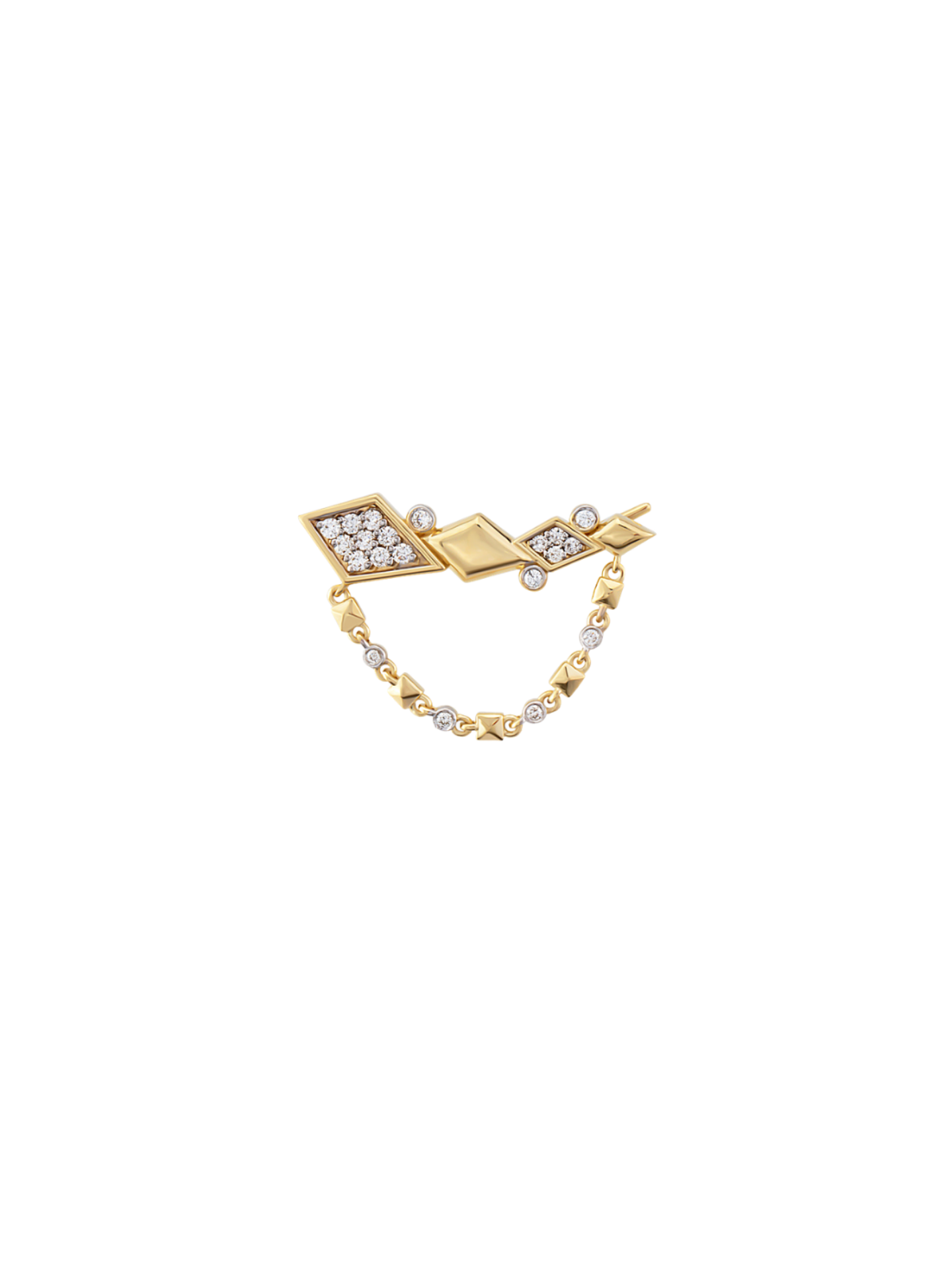 Bloom Chain Ear Küpe resmi