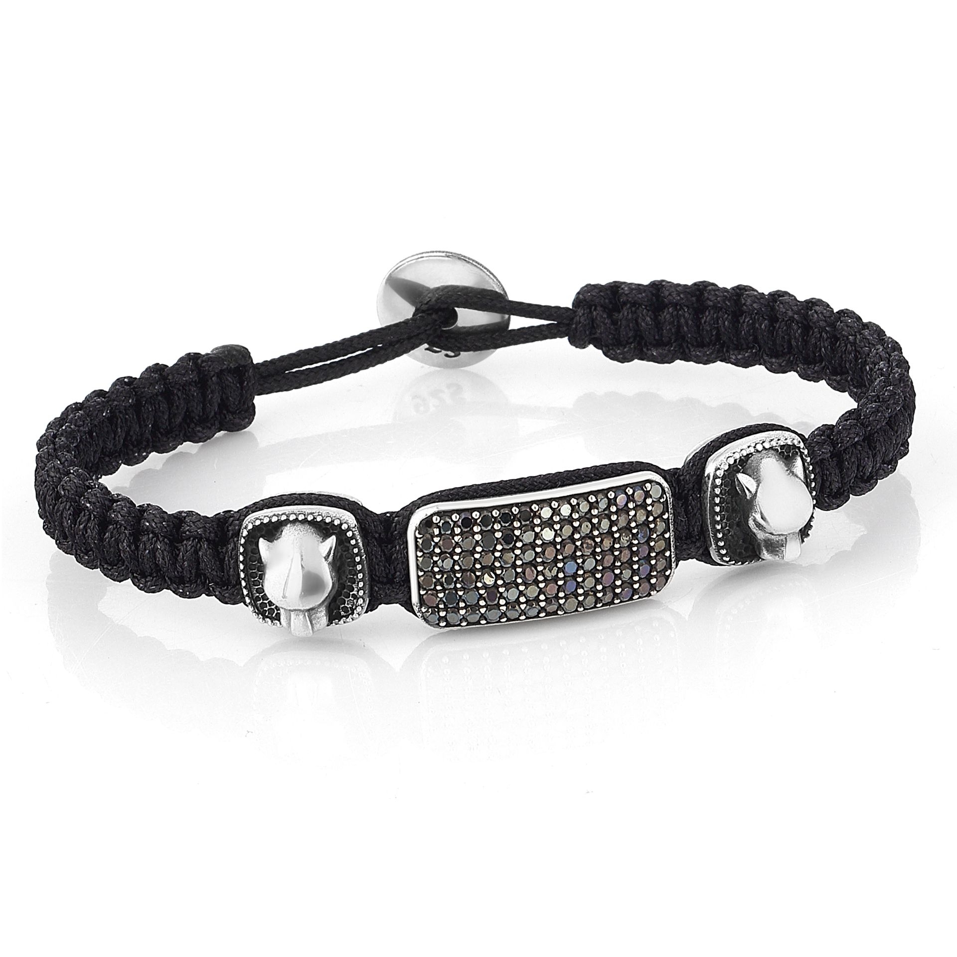 Makreme Panther Gümüş Bileklik resmi