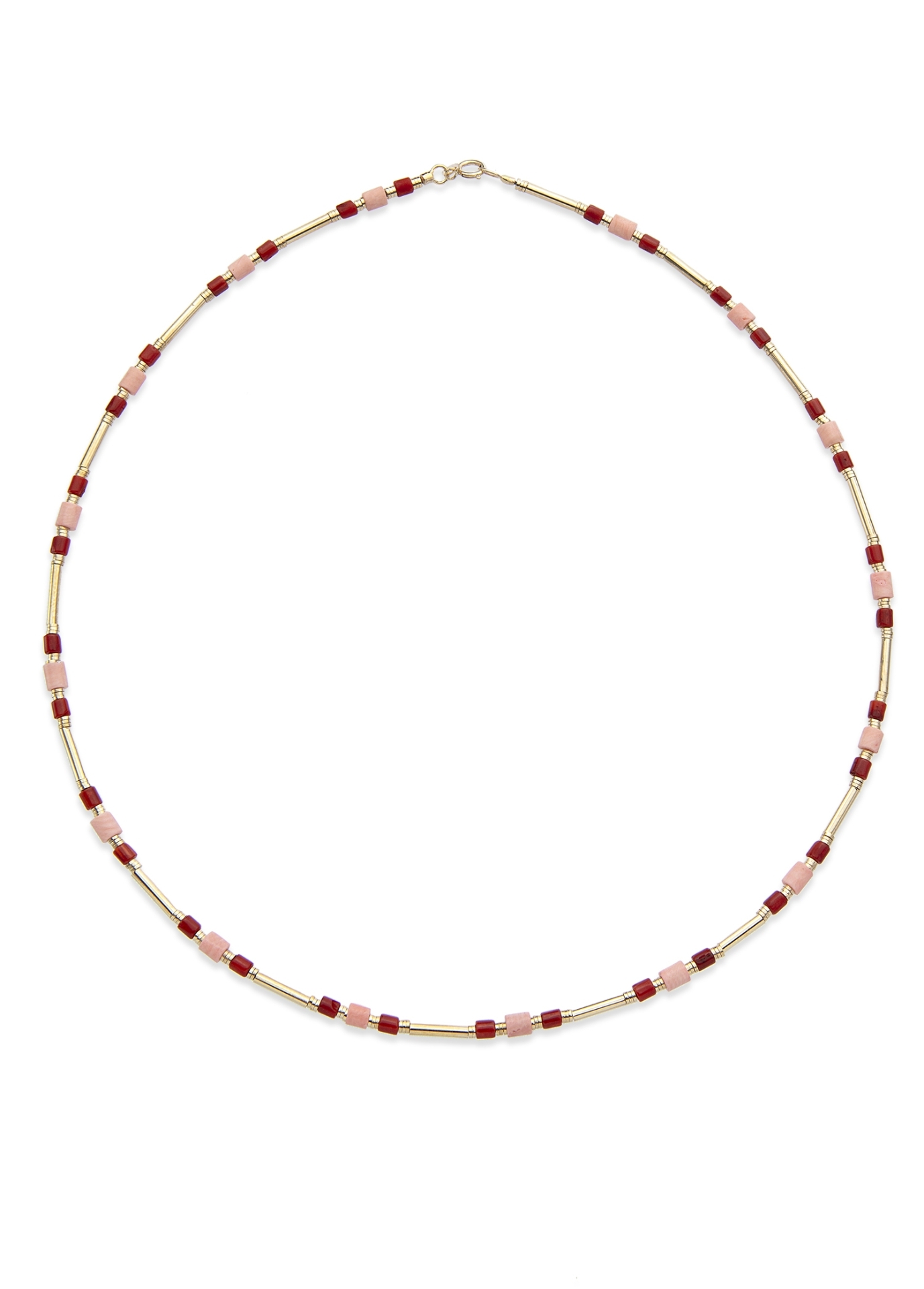 Blush Line 14 Ayar Altın Kolye resmi