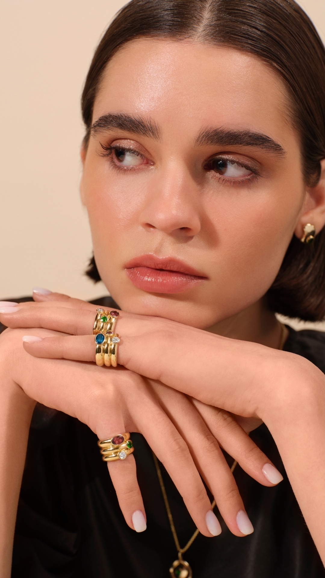 Treasured Topaz Taşlı Pırlanta Yüzük resmi