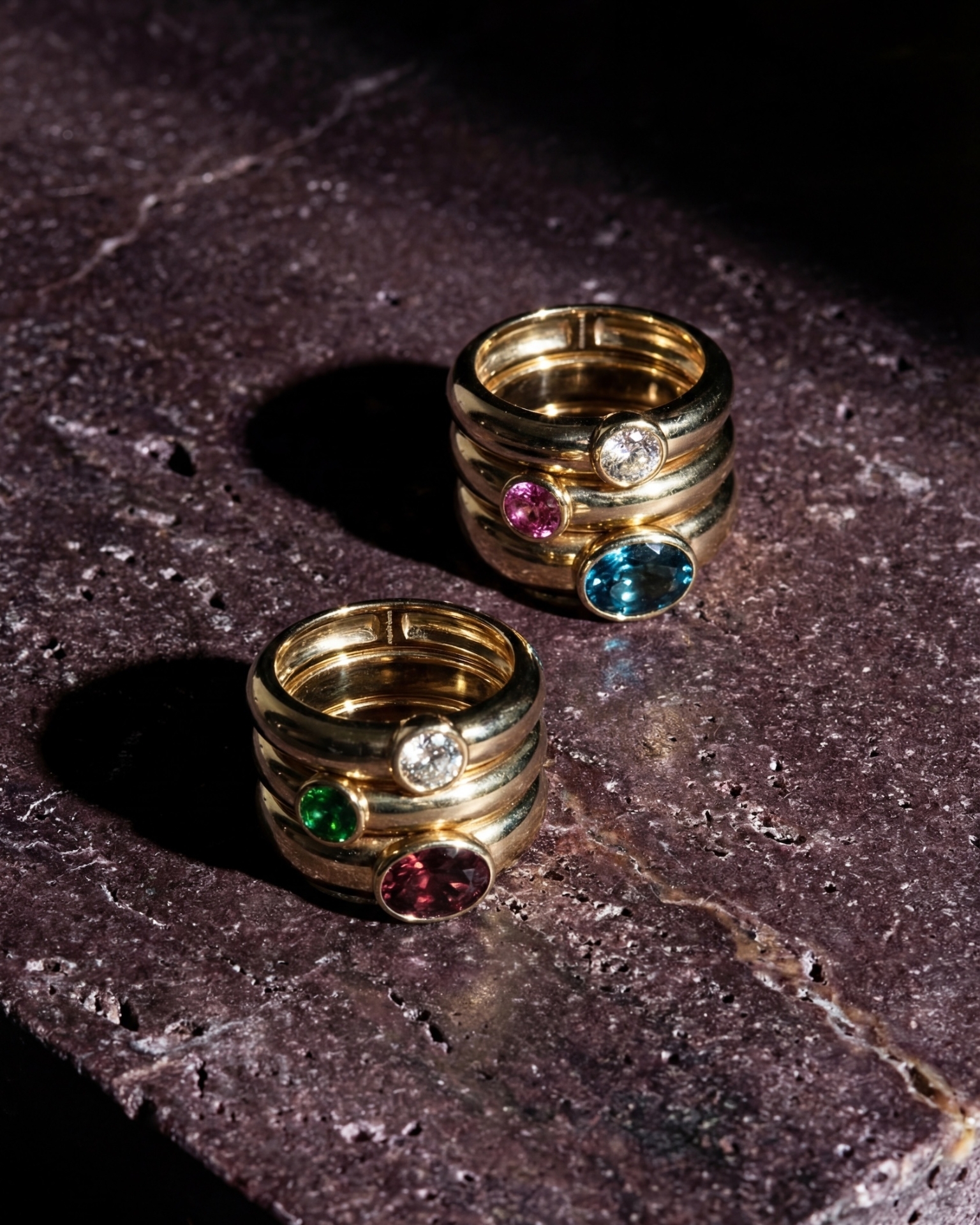 Treasured Topaz Taşlı Pırlanta Yüzük resmi