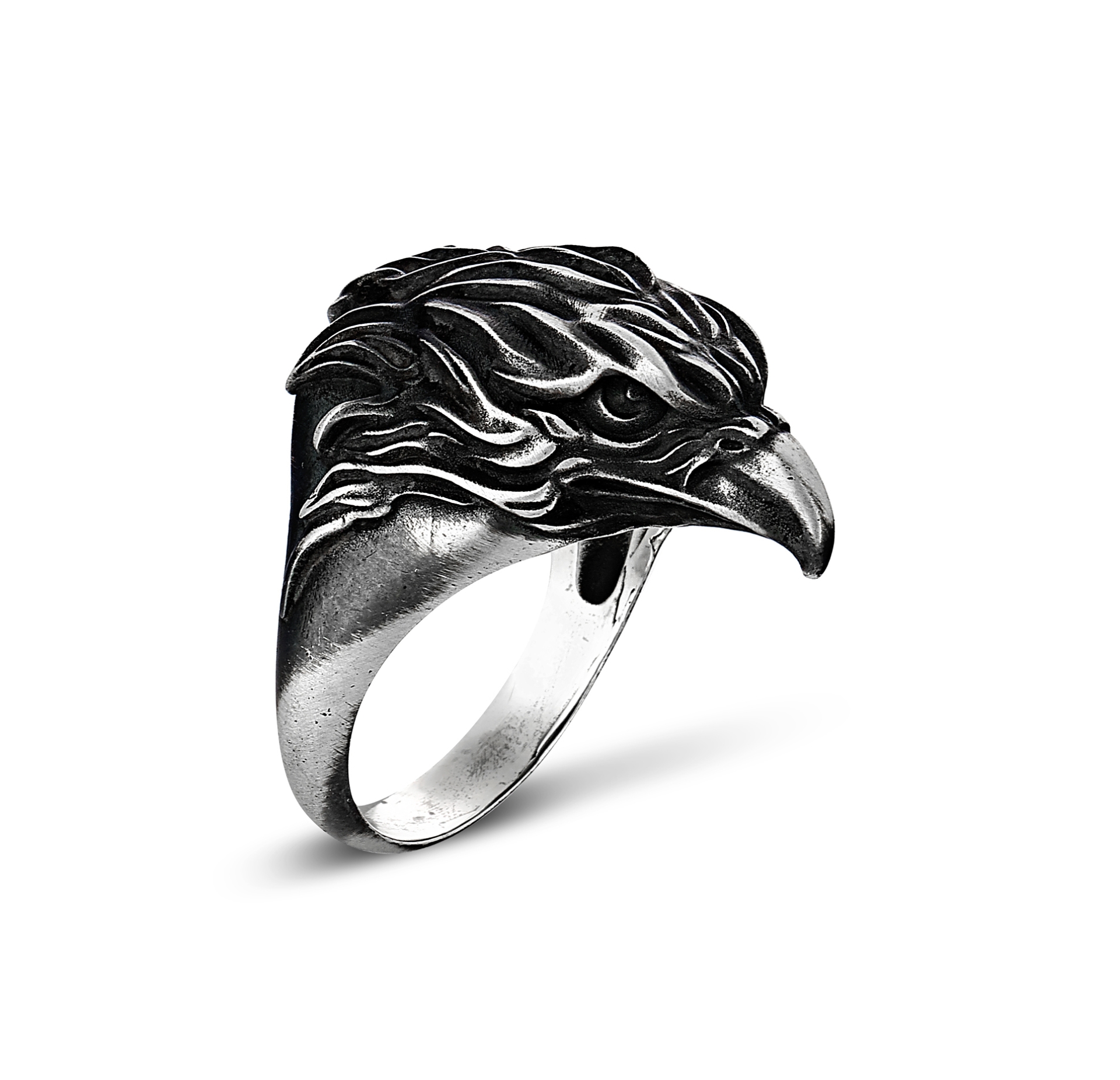 Eagle Gümüş Yüzük resmi