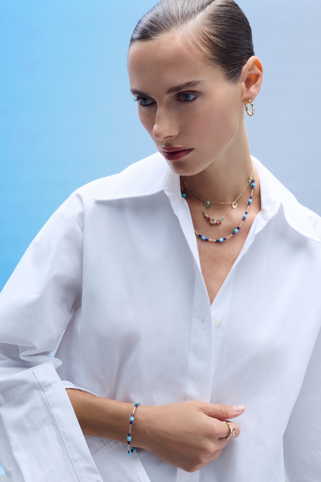 Sojourn 14 Ayar Altın Kadın Kolye resmi