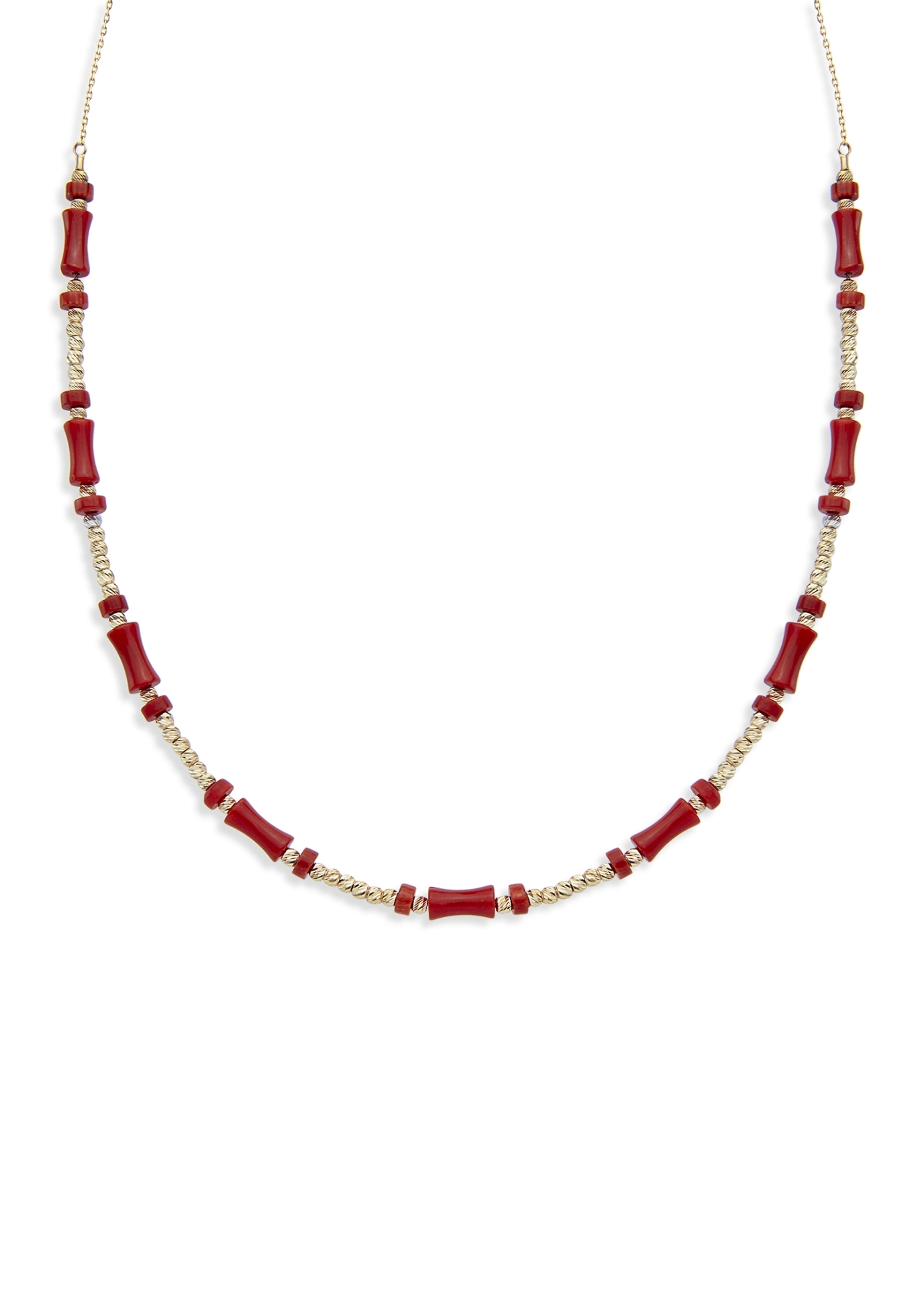 Rouge 14 Ayar Altın Kadın Kolye resmi