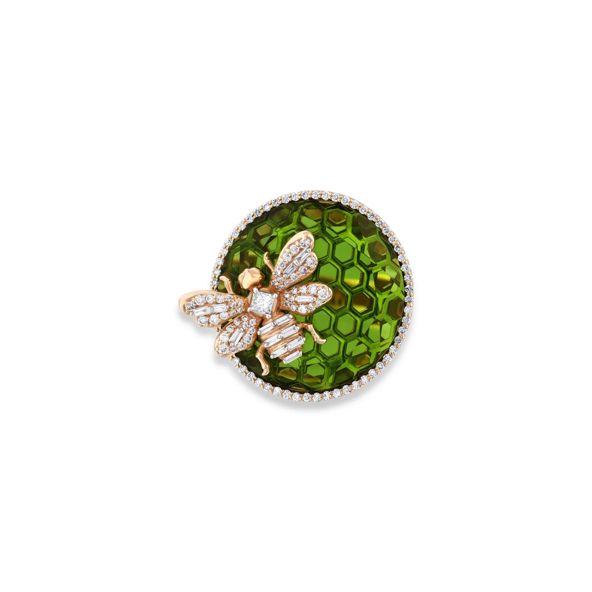 Queen Bee Bon Bon Peridot Yüzük resmi