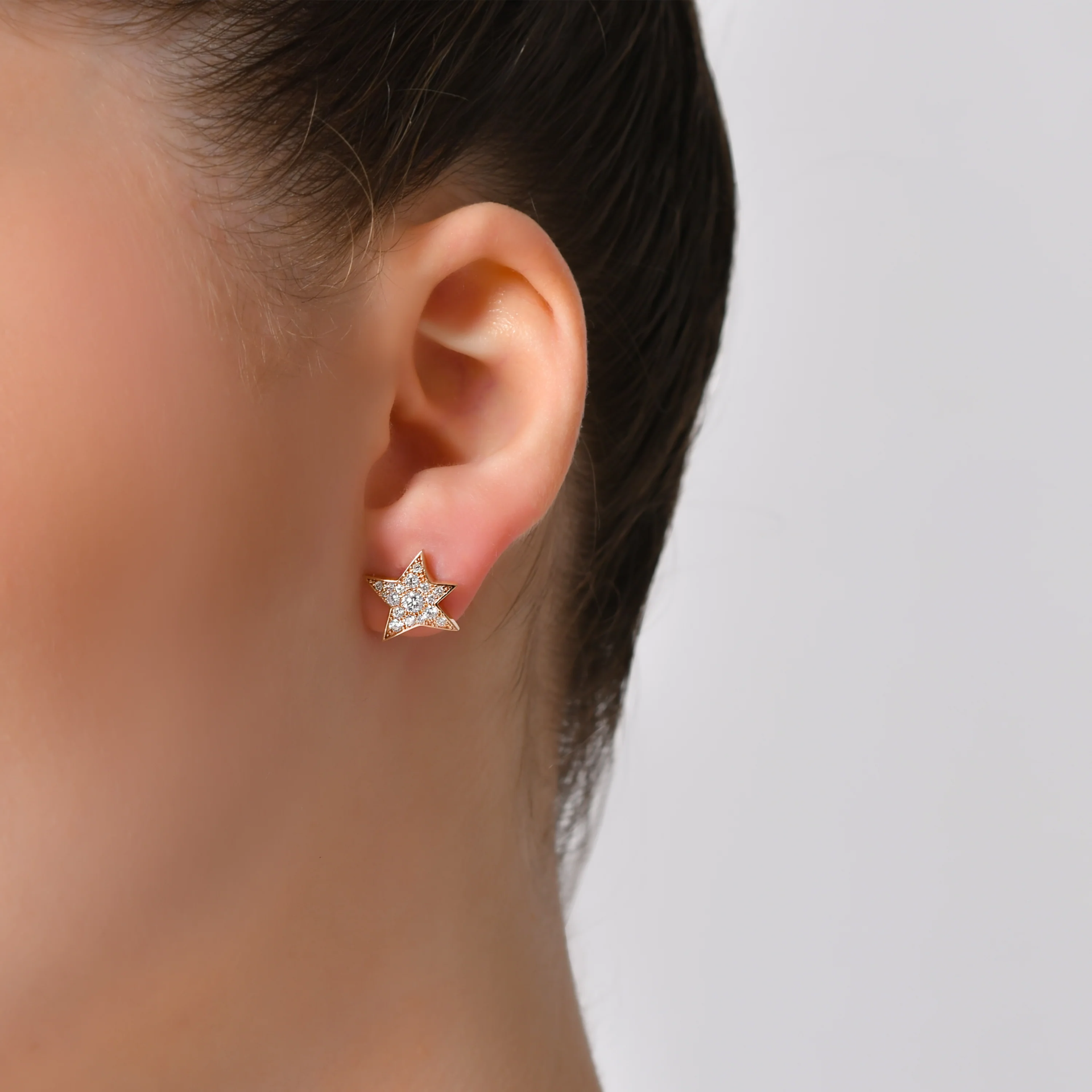 Sirius Star Pırlanta Küpe resmi