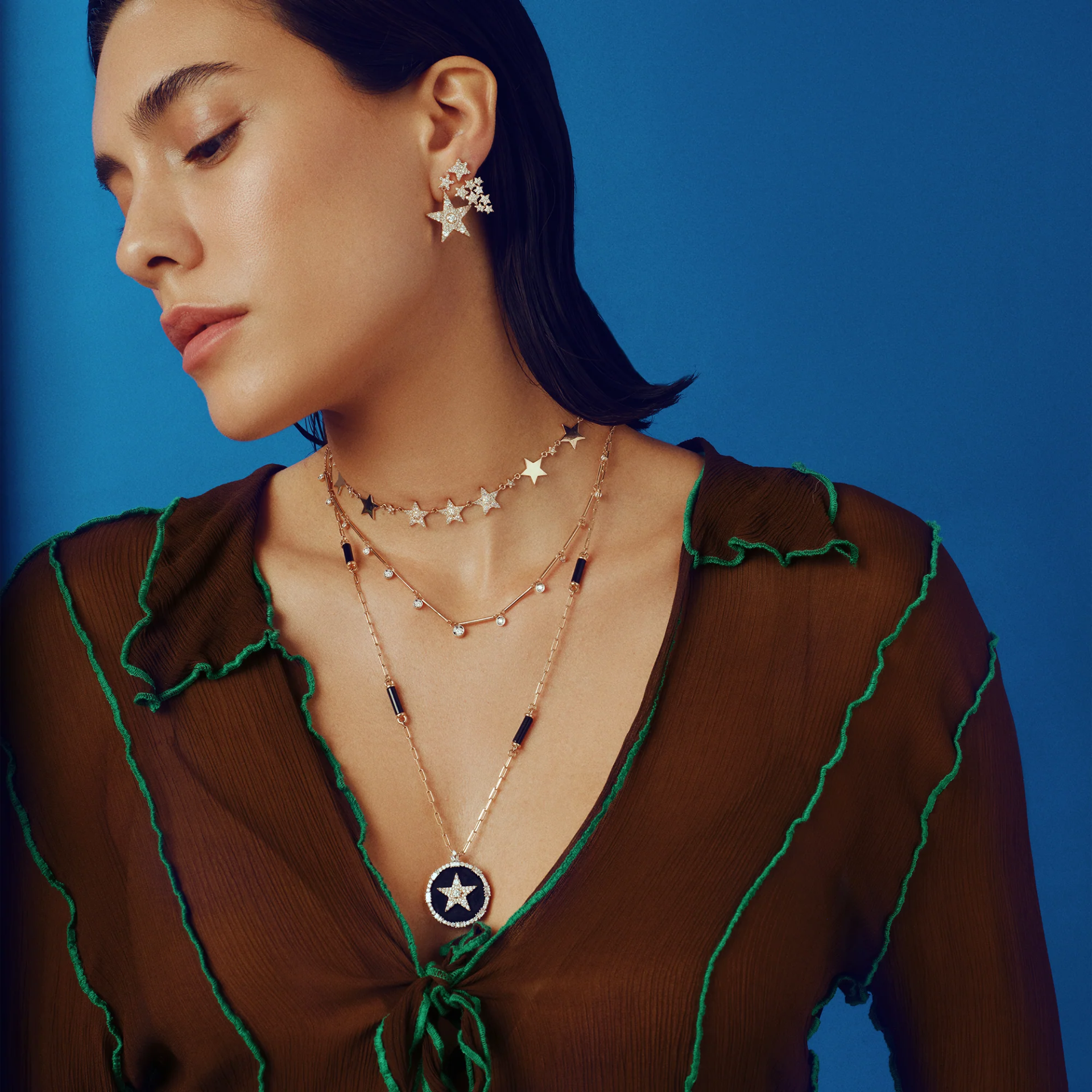 Sirius Star Pırlanta Kolye resmi