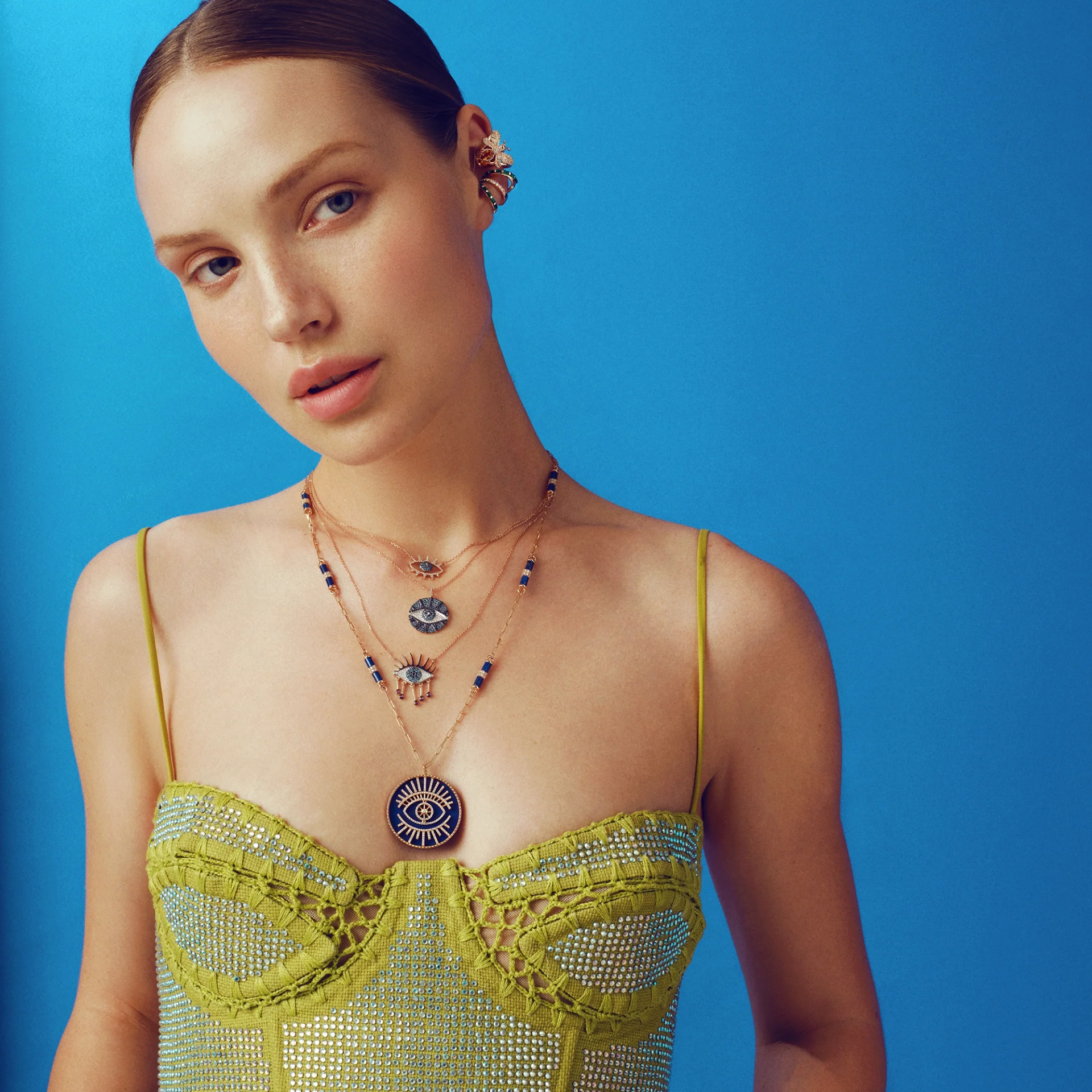 Eye Light Pırlanta Kolye resmi