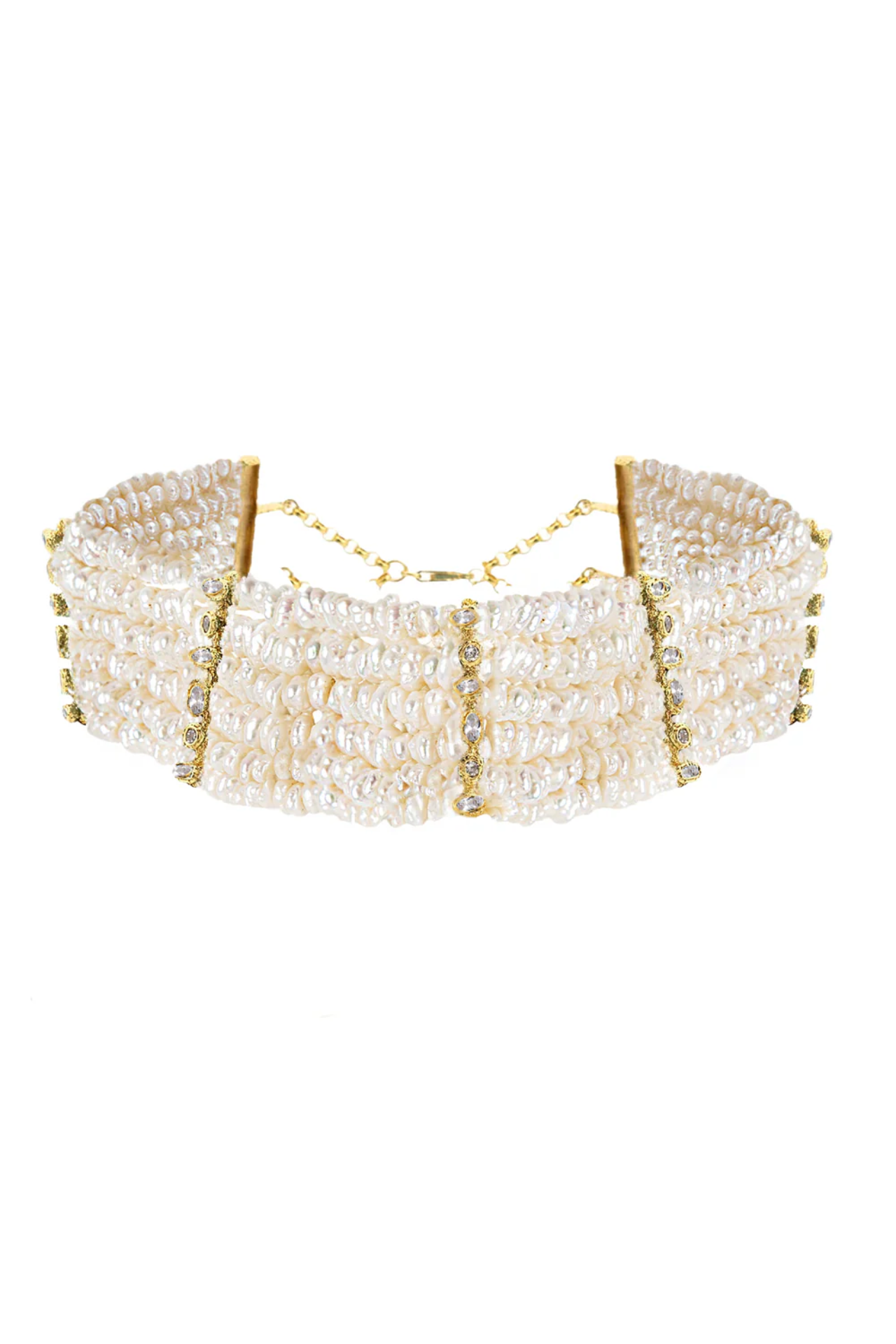 Patmos Waves Choker Kolye resmi