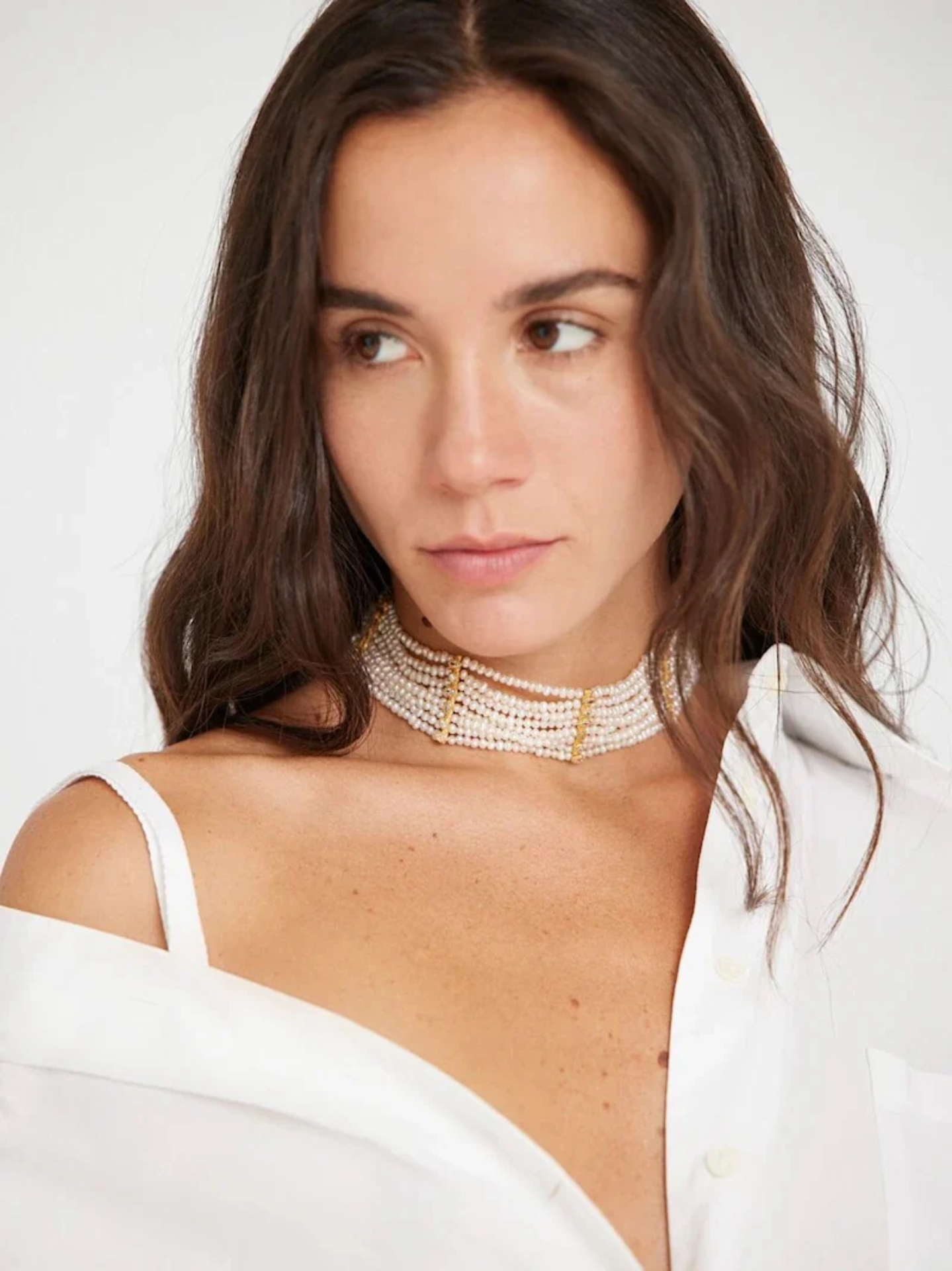 Patmos Waves Choker Kolye resmi
